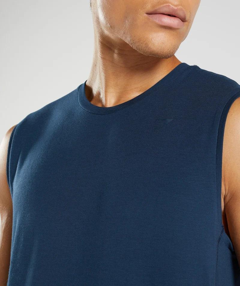 Gymshark Studio Tank - Navy