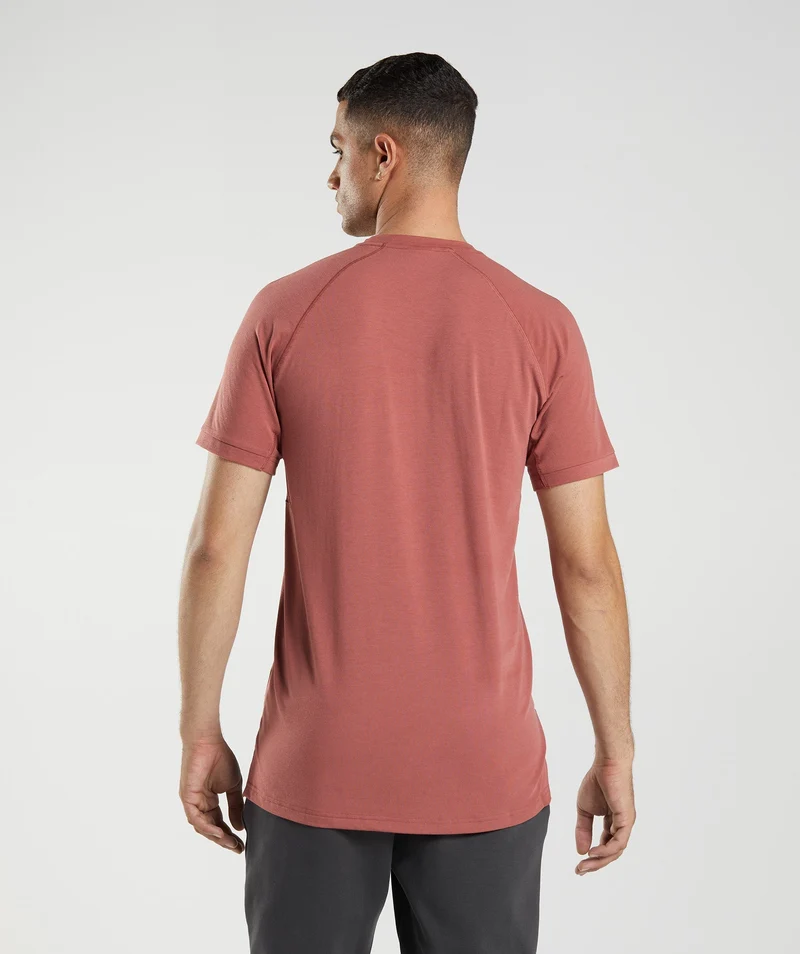 Gymshark Studio Breathe T-Shirt - Brown