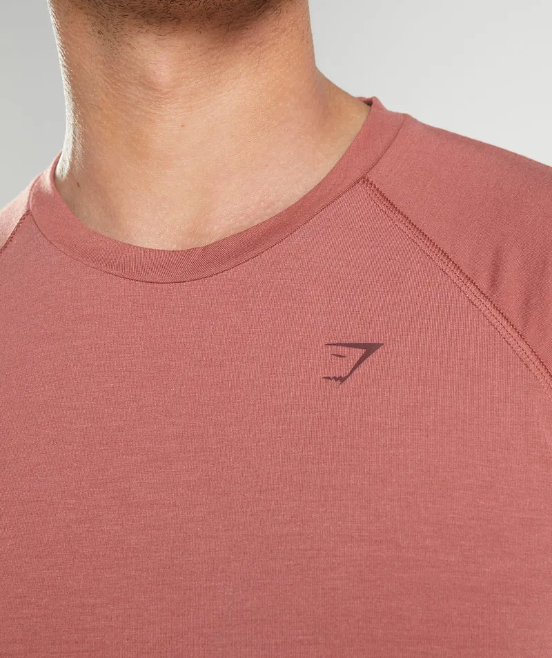 Gymshark Studio Breathe T-Shirt - Brown