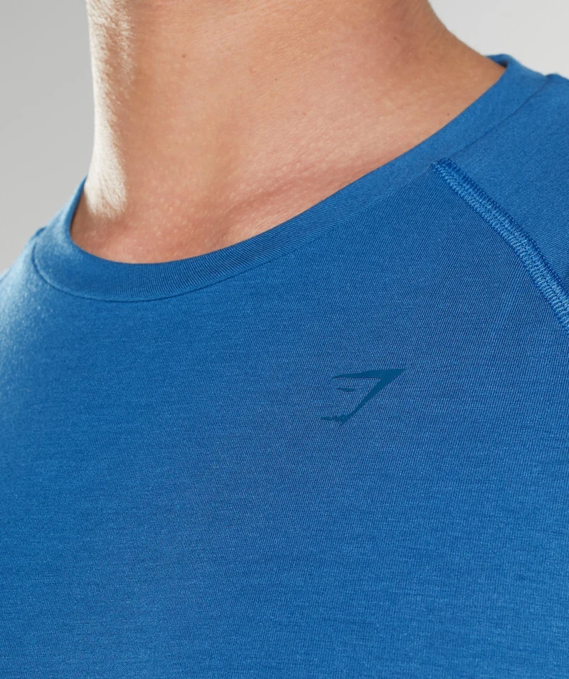 Gymshark Studio Breathe T-Shirt - Lakeside Blue
