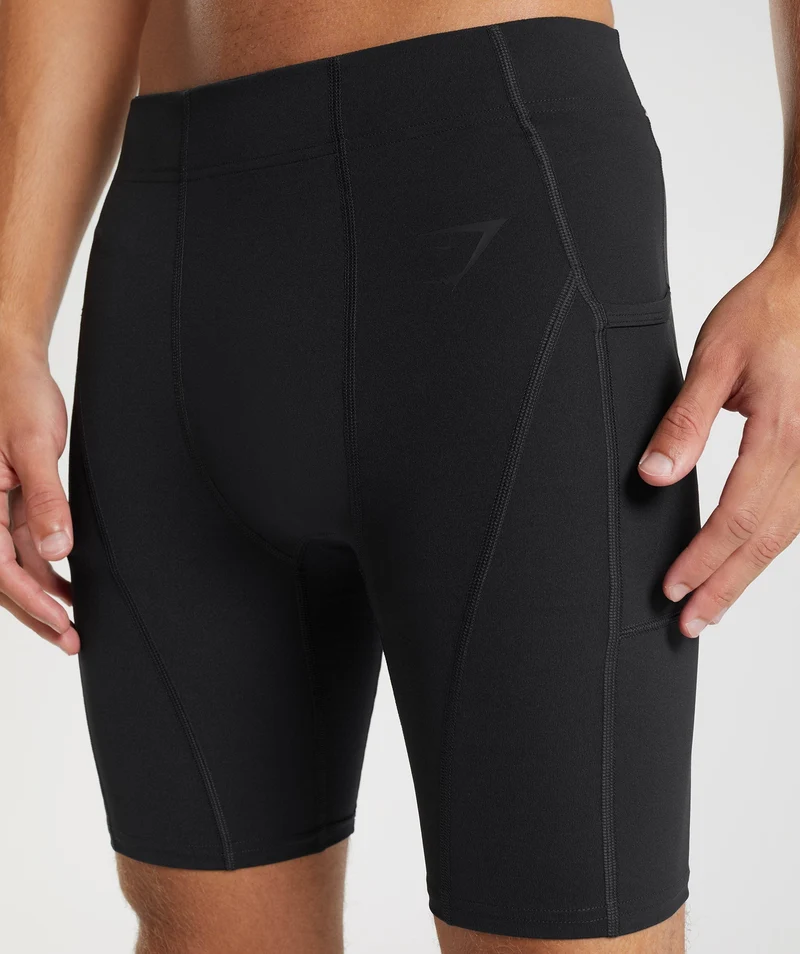 Gymshark Control Baselayer Short - Black