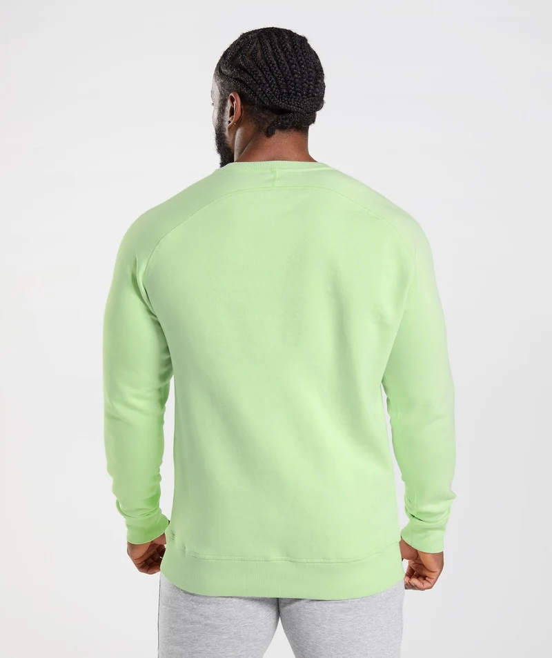 Gymshark Crest Crew - Kiwi Green