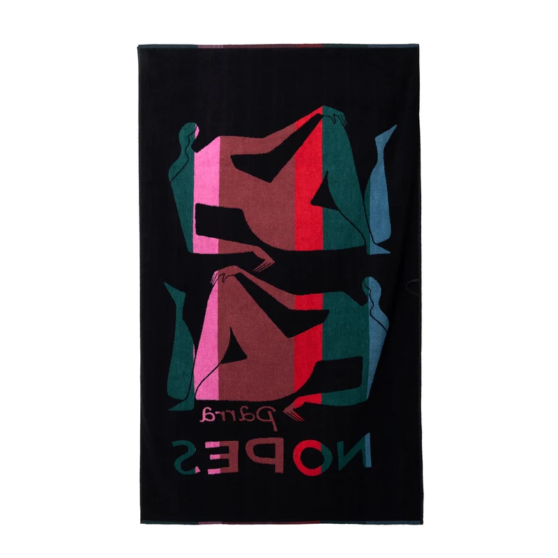 By Parra Nope Und Nopes Beach Towel