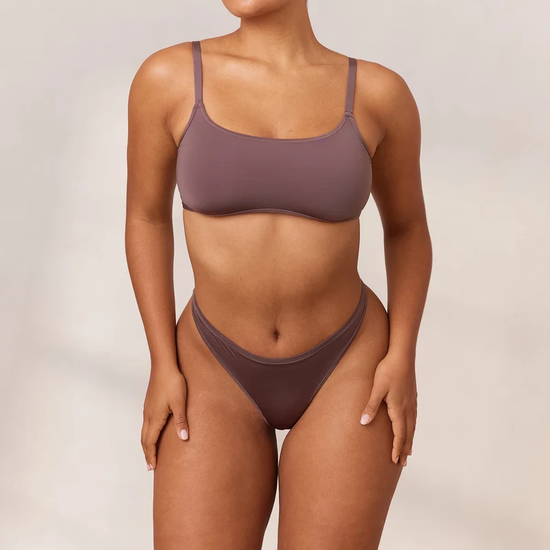 Barely There Bralette - Blaubeere