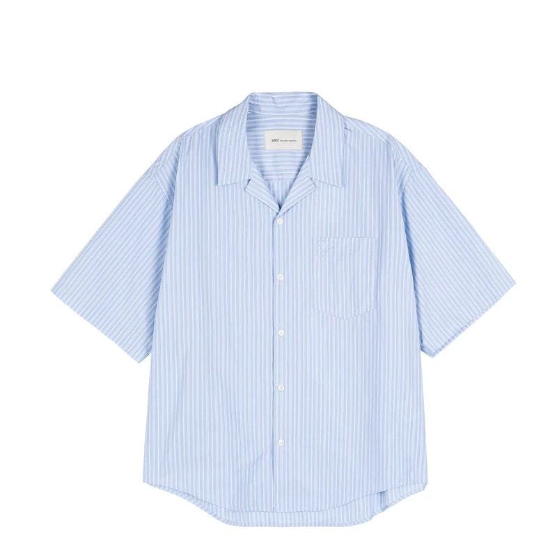 AMI Paris Short Sleeve Ami De Coeur Boxy Shirt