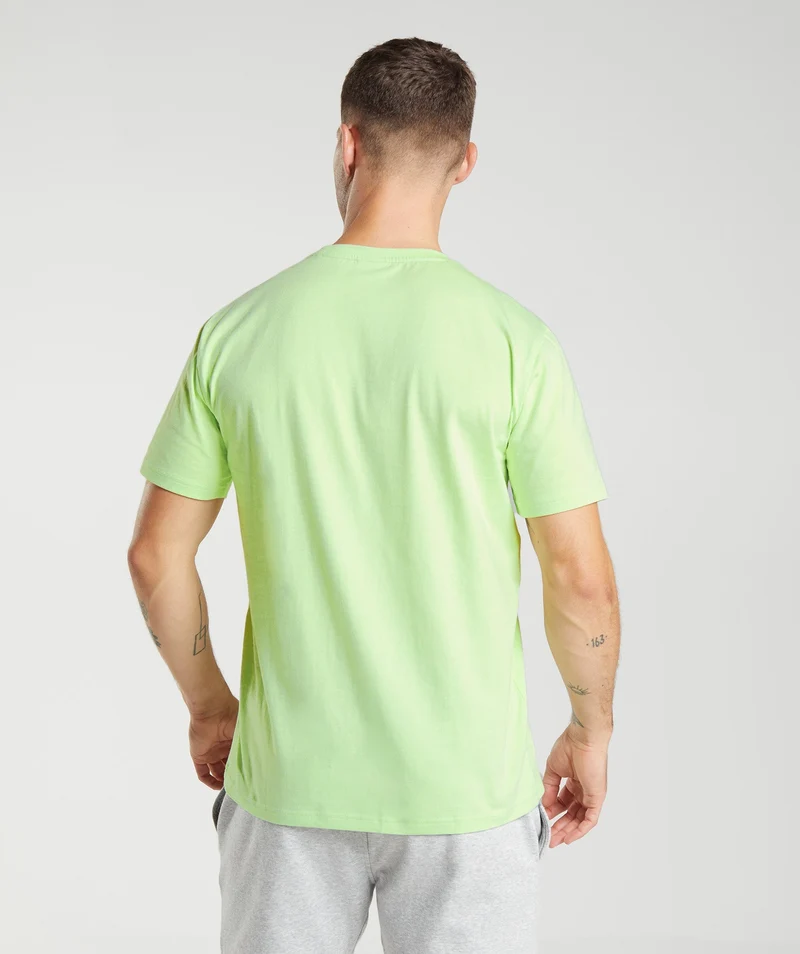 Gymshark Crest T-Shirt - Kiwi Green