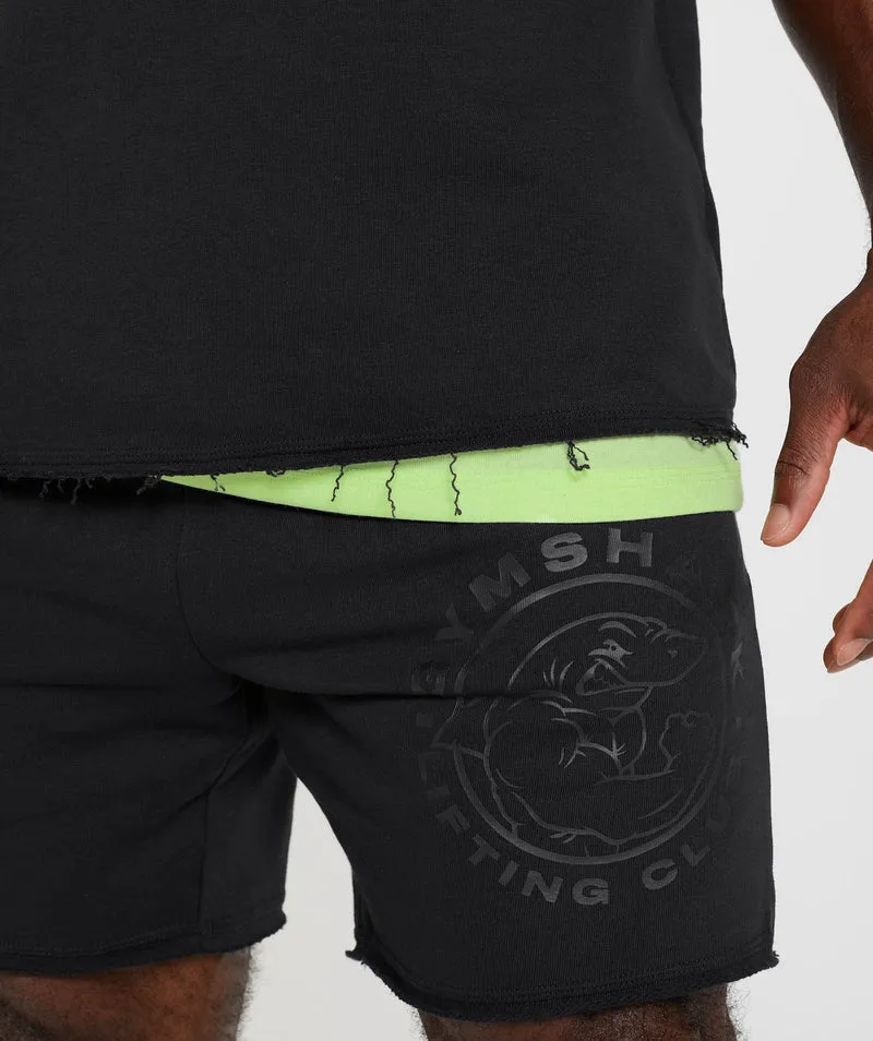 Gymshark Legacy Rag Top - Black/Black