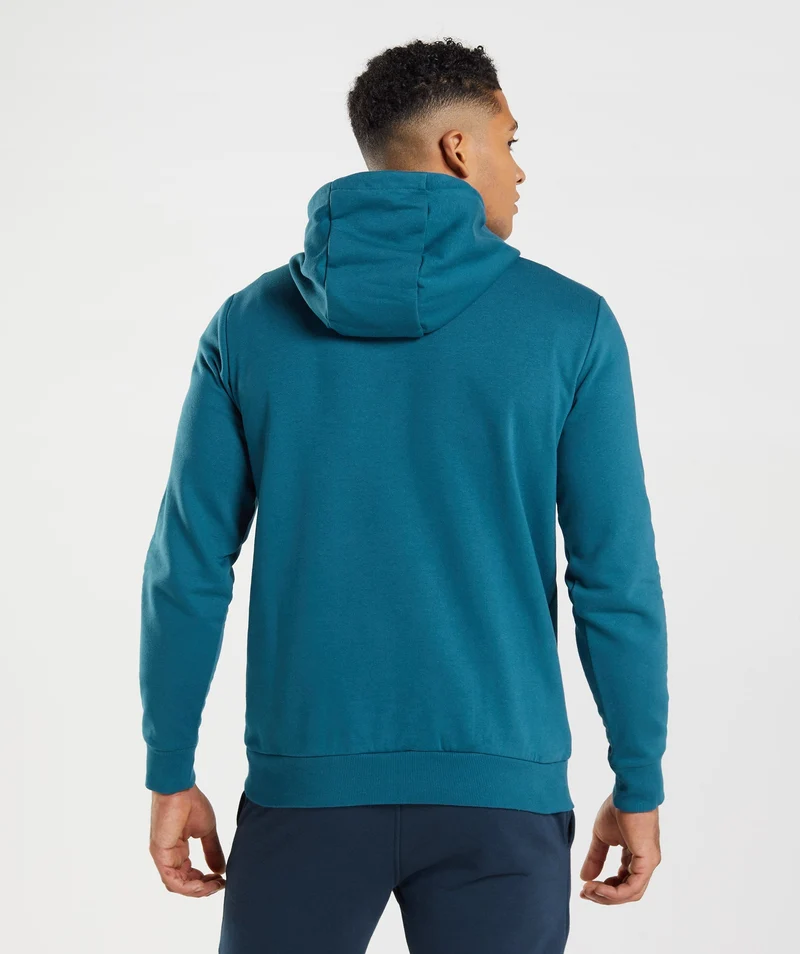 Gymshark Sharkhead Hoodie - Atlantic Blue