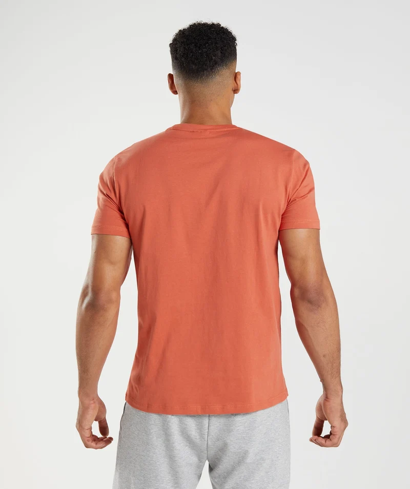 Gymshark Sharkhead Short Sleeve T-Shirt - Red