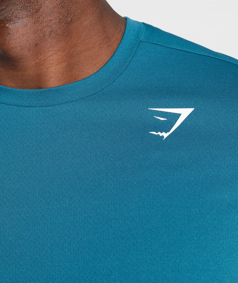 Gymshark Arrival T-Shirt - Atlantic Blue