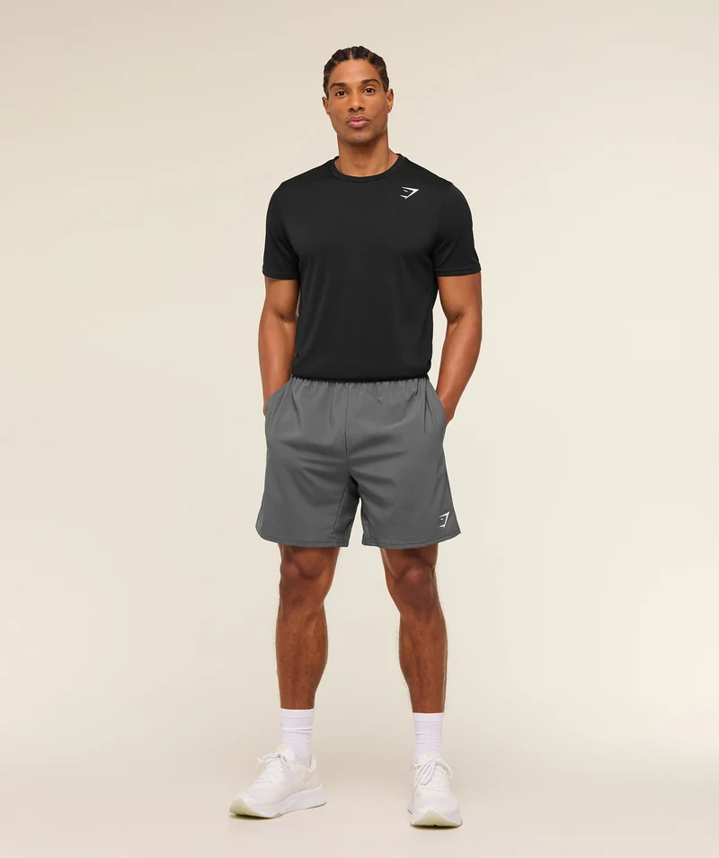 Gymshark Arrival 7" Shorts - Grey