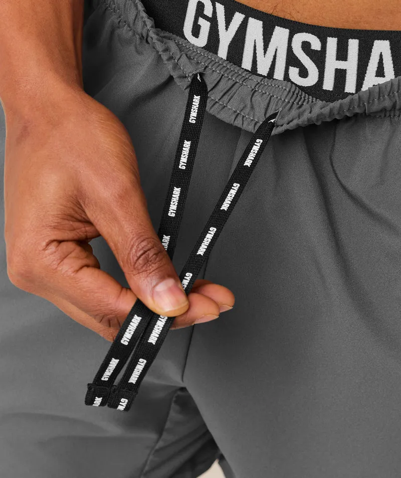 Gymshark Arrival 7" Shorts - Grey