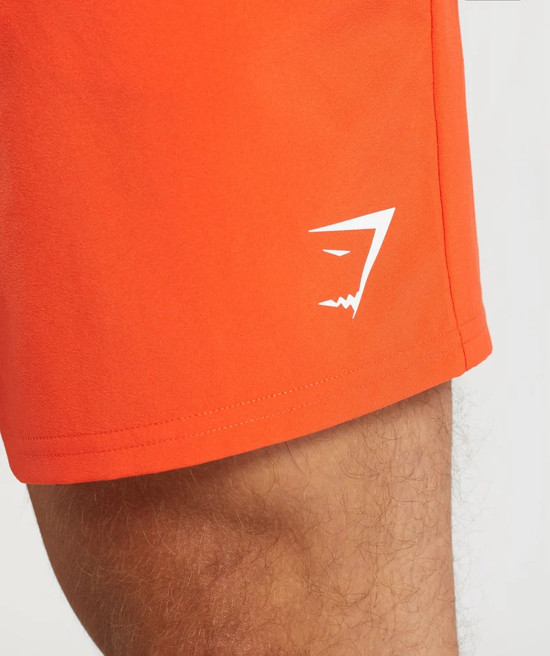 Gymshark Arrival 7" Shorts - Red