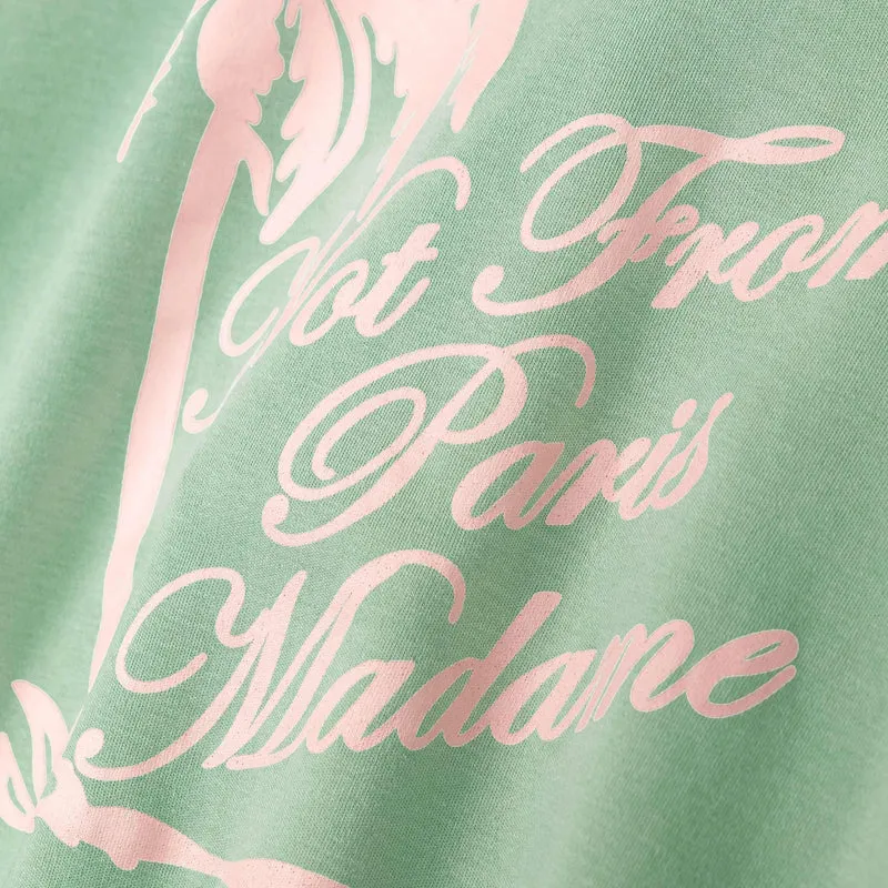 Drole de Monsieur T-Shirt Slogan Palmiers