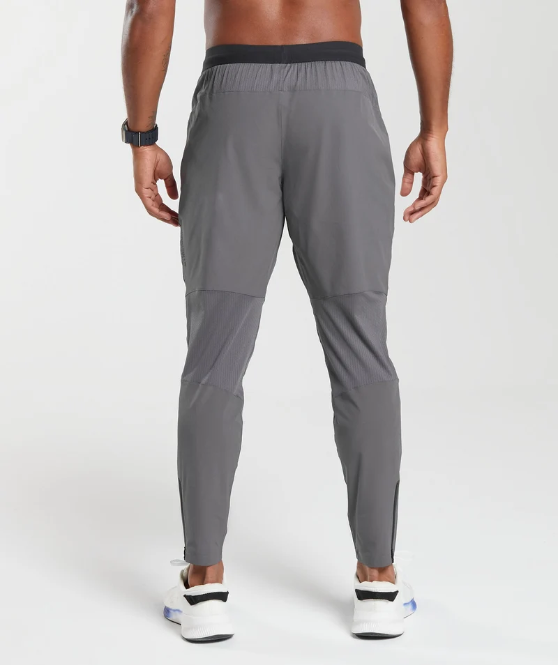 Gymshark Hybrid Woven Joggers - Grey