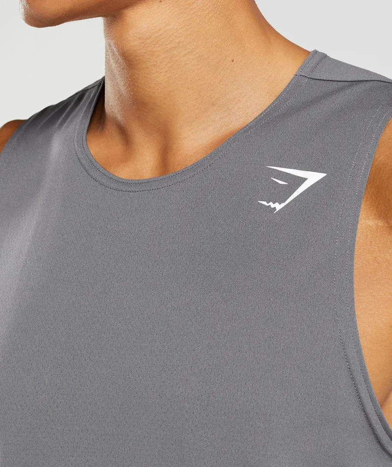 Gymshark Arrival Tank - Grey