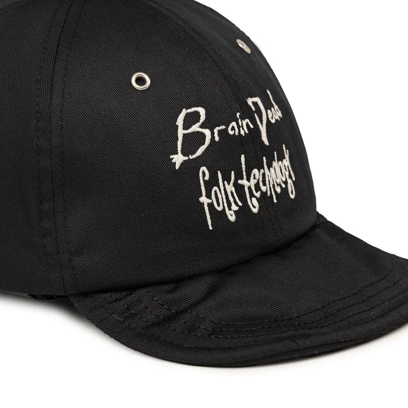 Brain Dead Folk Technology Wire Brim 6 Panel Hat