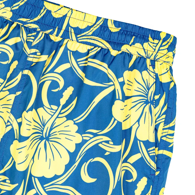 Drole de Monsieur Short Plage Hibiscus