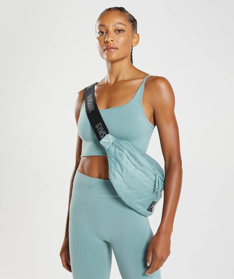 Gymshark Rest Day Sling Bag - Blue