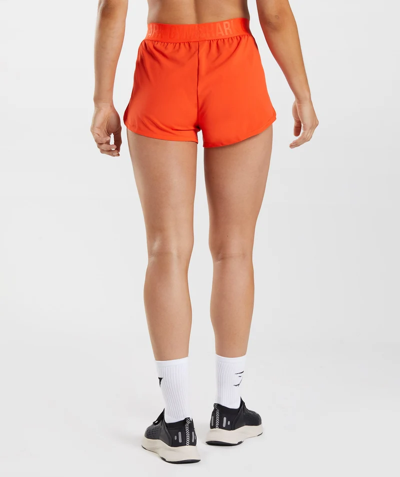 Gymshark Training Loose Fit Shorts - Red