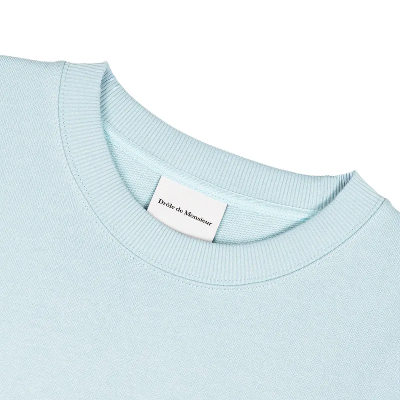 Drole de Monsieur Sweatshirt Slogan Calligraphy
