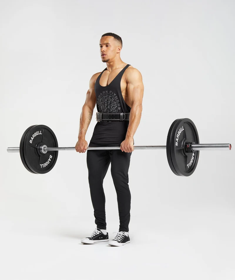 Gymshark x David Laid Stringer - Black