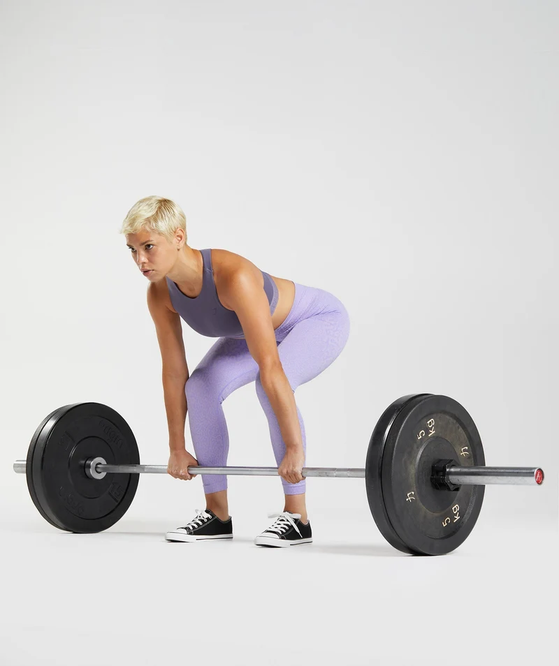 Gymshark 315 Performance High Neck Sports Bra - Purple