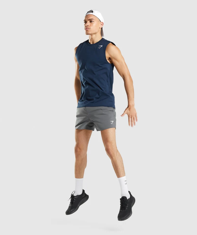 Gymshark Arrival 5" Shorts - Grey