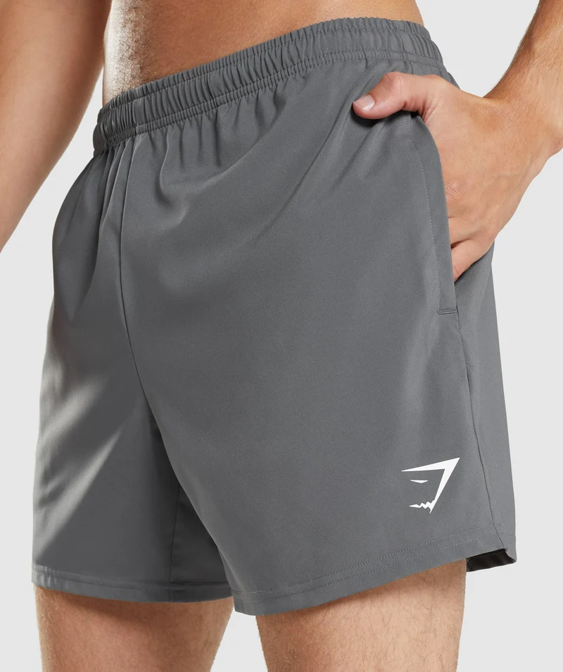 Gymshark Arrival 5" Shorts - Grey