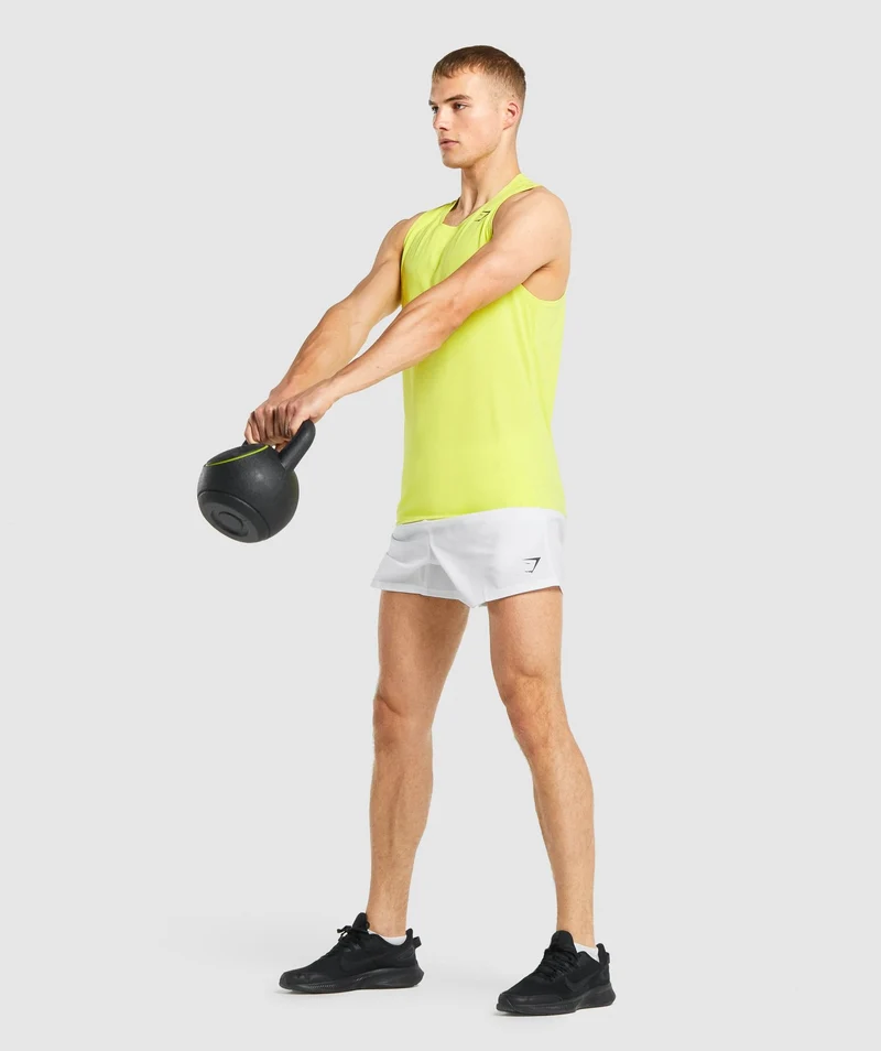Gymshark Arrival Tank - Glitch Yellow