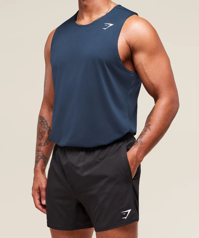 Gymshark Arrival Tank - Navy