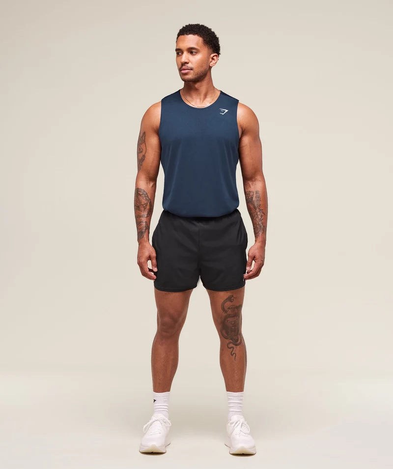 Gymshark Arrival Tank - Navy