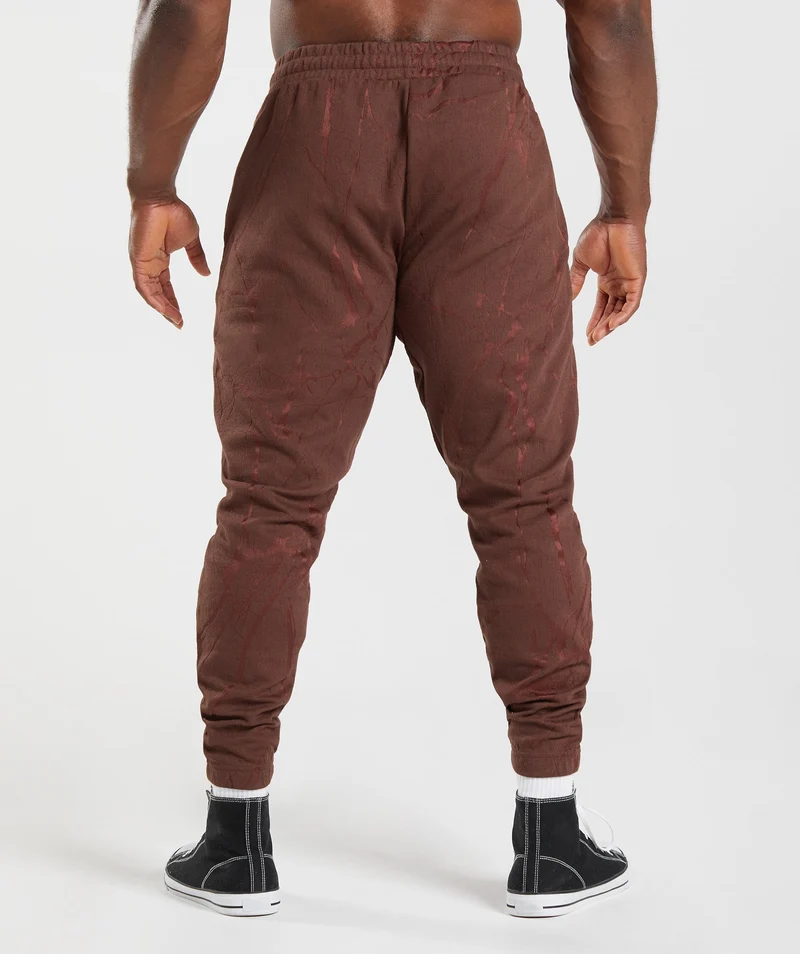 Gymshark Power Joggers - Cherry Brown