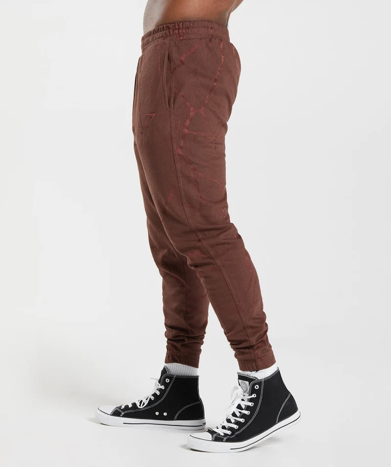 Gymshark Power Joggers - Cherry Brown