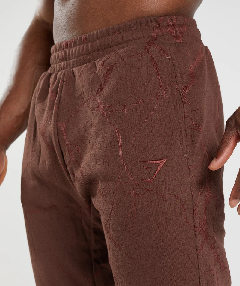 Gymshark Power Joggers - Cherry Brown