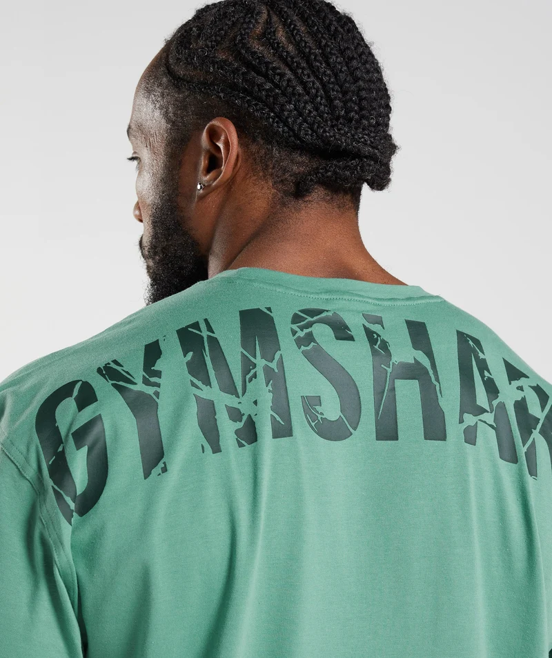 Gymshark Power T-Shirt - Alpine Green