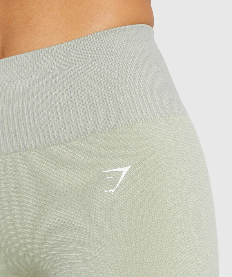 Gymshark Adapt Ombre Seamless Leggings - Triangle | Taupe Grey Print