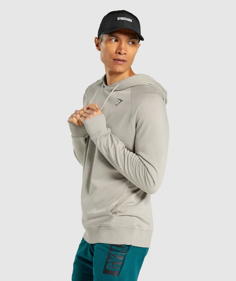 Gymshark Bold Hoodie - Taupe Grey