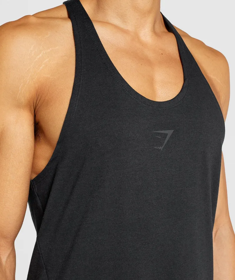 Gymshark Bold Stringer - Black