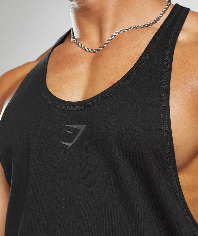 Gymshark Bold Stringer - Black