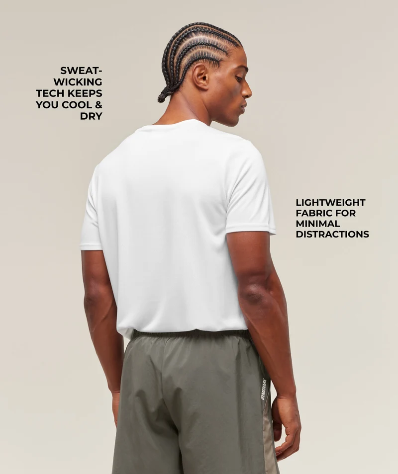 Gymshark Arrival T-Shirt - White