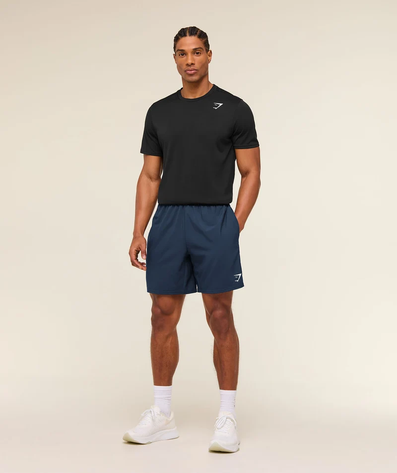 Gymshark Arrival 7" Shorts - Navy