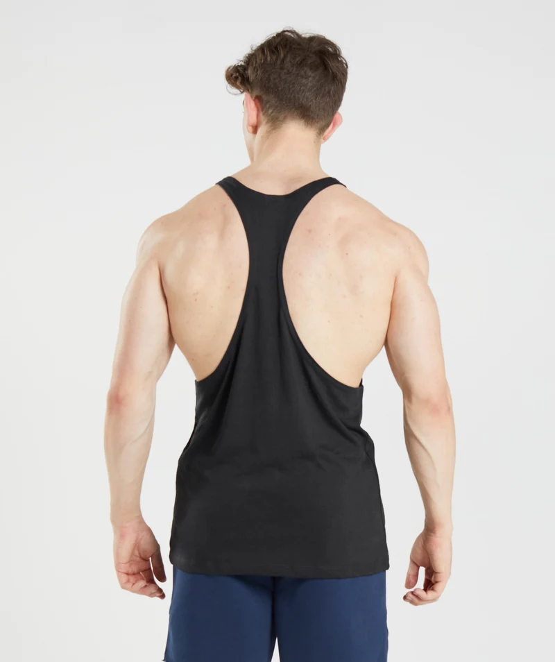 Gymshark Legacy Stringer - Black