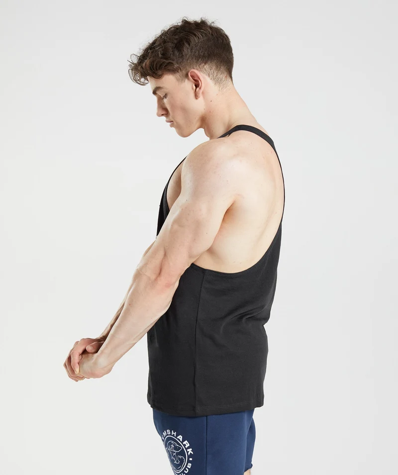 Gymshark Legacy Stringer - Black