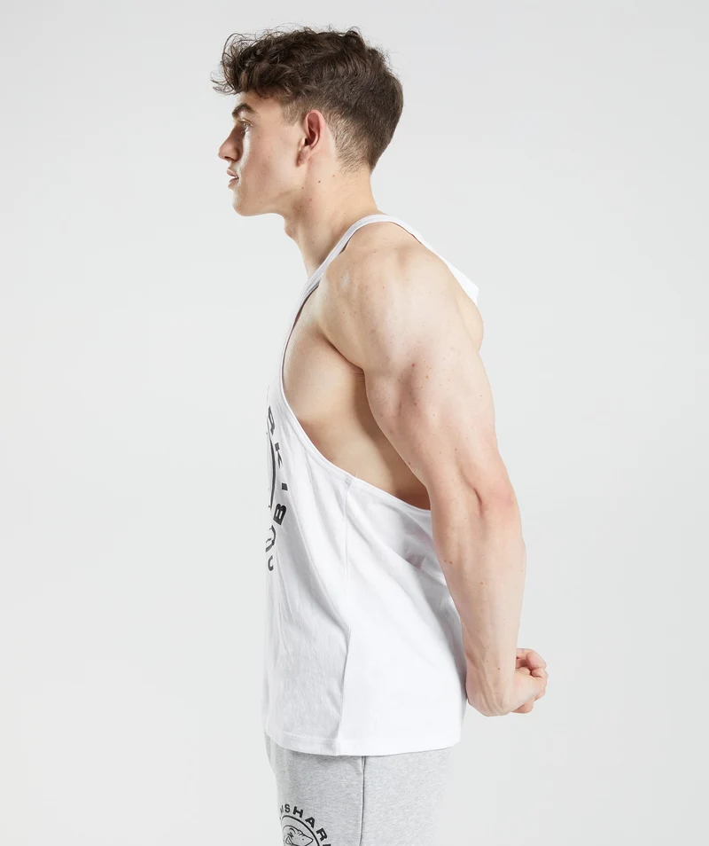 Gymshark Legacy Stringer - White