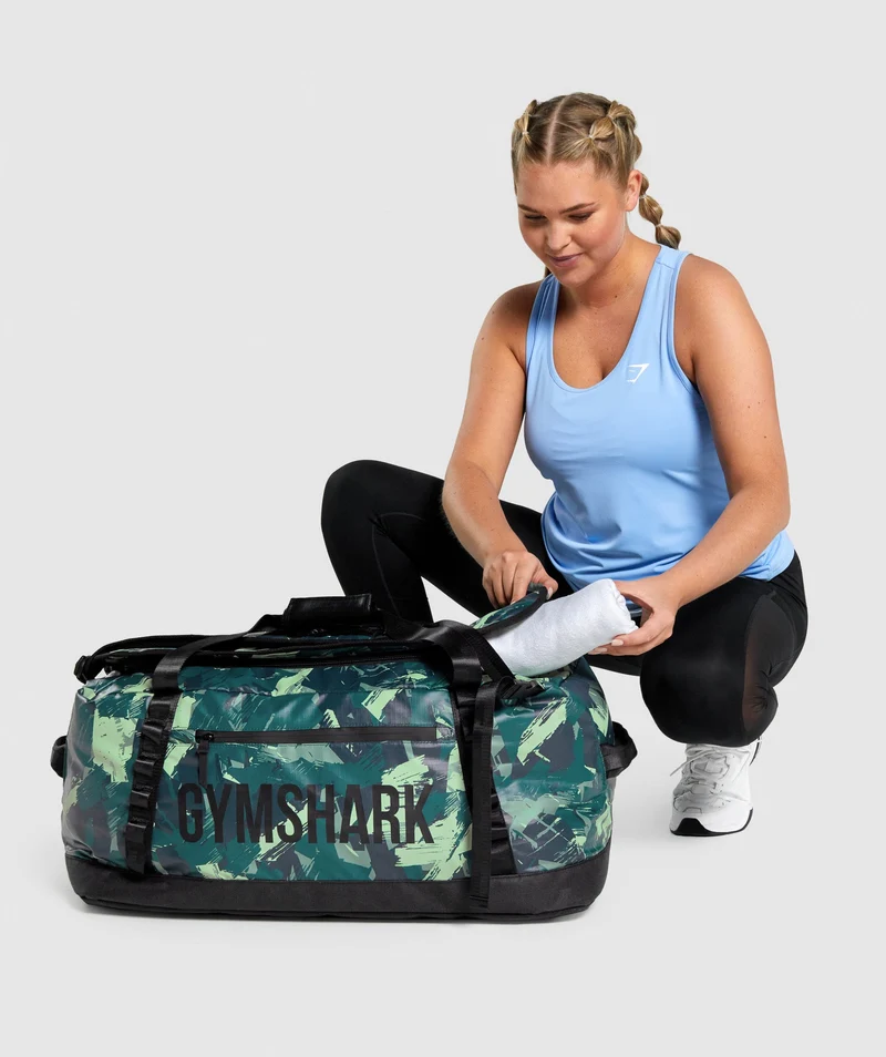 Gymshark X-Series Duffle Bag - Green