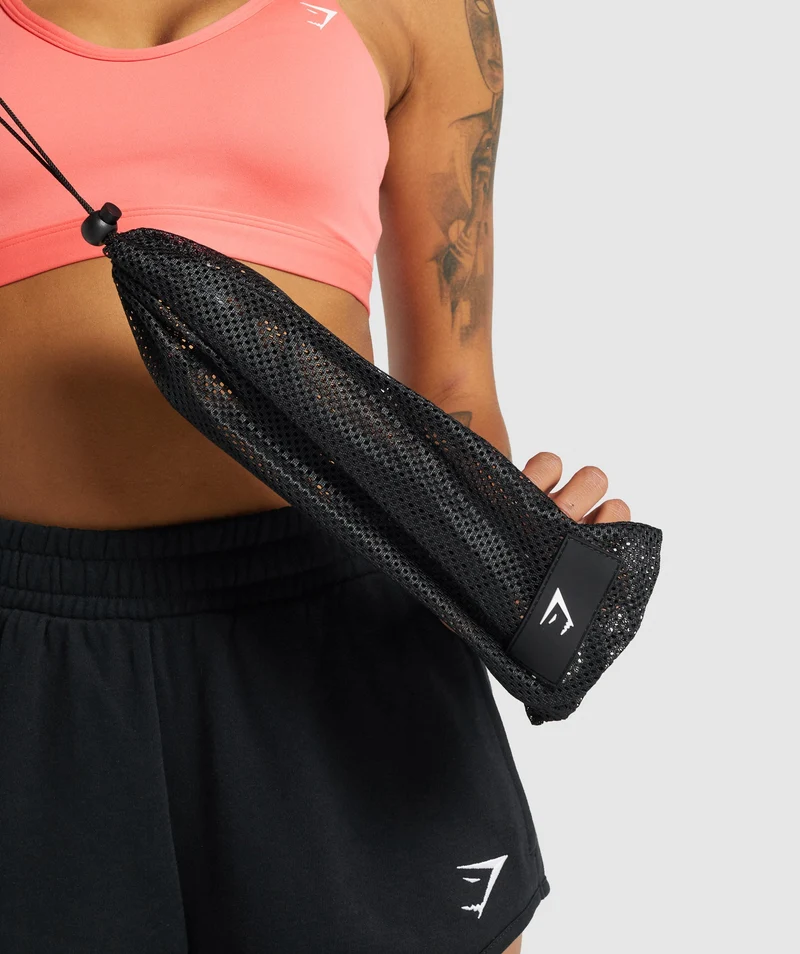 Gymshark 23kg to 54kg Resistance Bands - Black