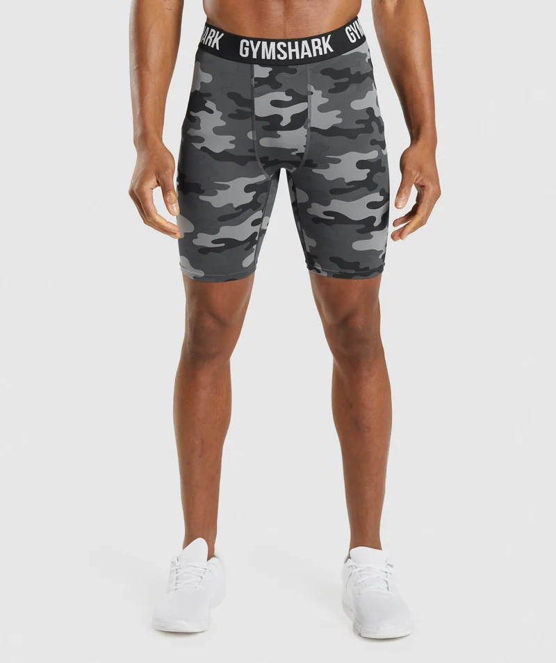 Gymshark Element Baselayer Shorts - Grey