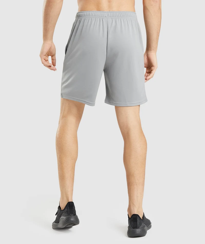 Gymshark Arrival Knitted 7" Short - Smokey Grey