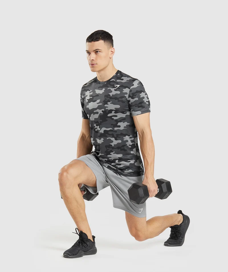 Gymshark Arrival Knitted 7" Short - Smokey Grey